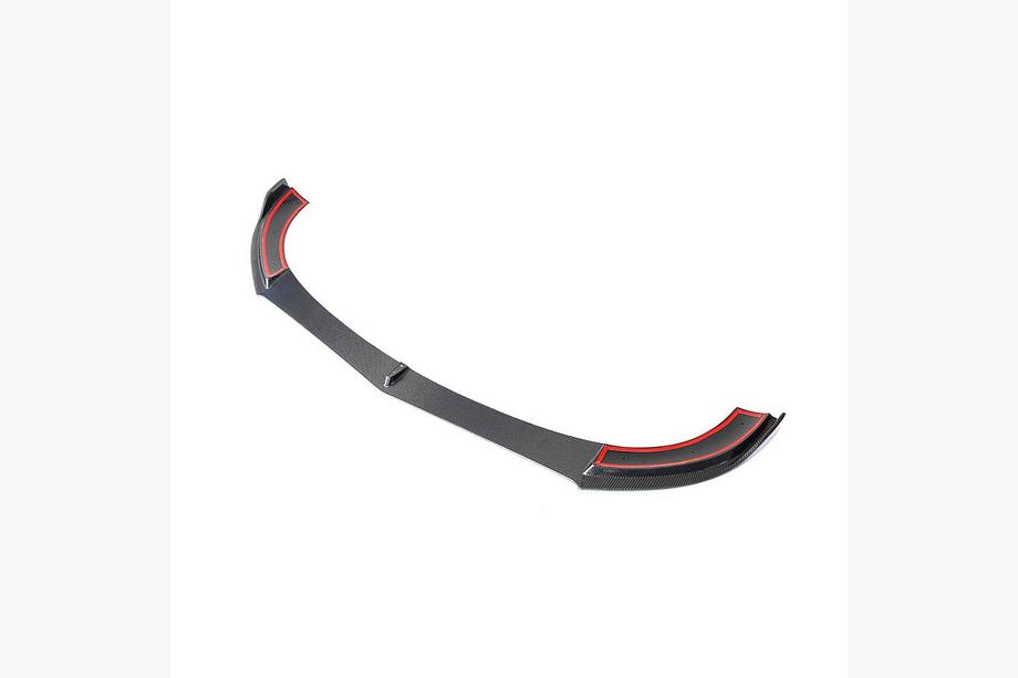 Mercedes E-class W213 2016-2023 Nakładka na Przedni Zderzak Lip V1 do AMG-Line / E43 AMG 2016-2019, Carbon Zdjęcia 7