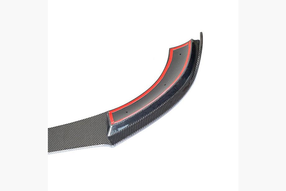 Mercedes E-class W213 2016-2023 Nakładka na Przedni Zderzak Lip V1 do AMG-Line / E43 AMG 2016-2019, Carbon Zdjęcia 8