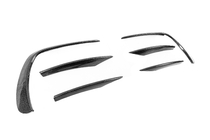 Mercedes E-class W213 2016-2023 Nakładki na przedni zderzak (do AMG-Line 2020+, Suchy Carbon) zdjęcia 19