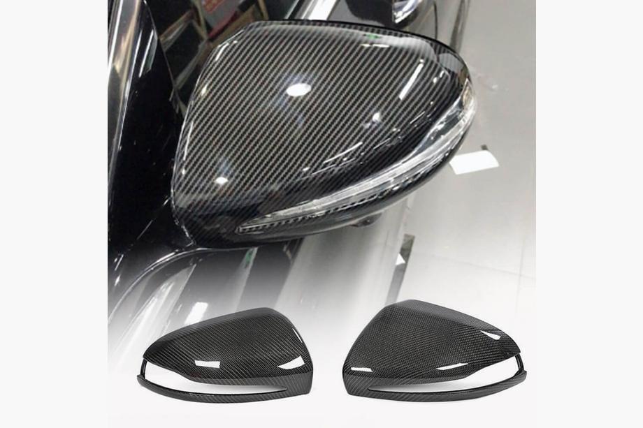 Mercedes E-сlass W213 2016-2023 Nakładki Lusterek V1 (Carbon) Image
