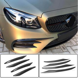 Nakładki na Przedni Zderzak z Włókna Węglowego (do AMG-Line/E43 AMG 2016-2019) zdjęcia 1