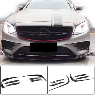 Nakładki na Zderzak Przedni V1 (do E43 AMG 2016-2019, Carbon) zdjęcia 1