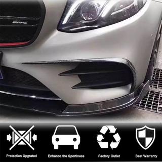 Nakładki na Zderzak Przedni V1 (do E43 AMG 2016-2019, Carbon) zdjęcia 3