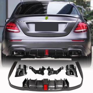 Dyfuzor tylnego zderzaka z końcówkami V2 (do AMG/AMG-Line 2016-2019, Carbon) zdjęcia 1