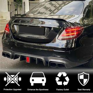 Dyfuzor tylnego zderzaka z końcówkami V2 (do AMG/AMG-Line 2016-2019, Carbon) zdjęcia 3