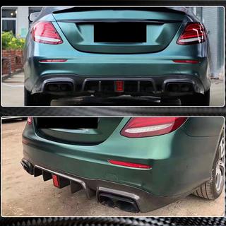 Dyfuzor tylnego zderzaka z końcówkami V2 (do AMG/AMG-Line 2016-2019, Carbon) zdjęcia 4