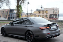 Mercedes E-class W213 2016-2023 Progi Boczne (2016-2019, Carbon) zdjęcia 5