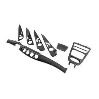 Nakładki na deskę rozdzielczą (Carbon) Mercedes E-class W213 2016-2023 zdjęcia 2