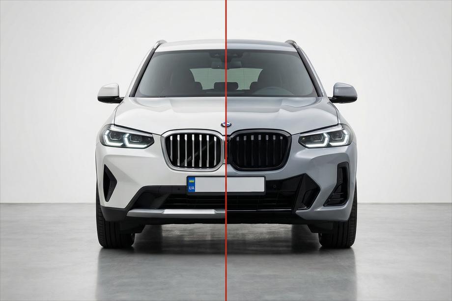 BMW X3 G01 2018- Zestaw body kit z grillem 2022-2024 (M-Sport) Image
