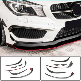 Nakładki na Przedni Zderzak z Włókna Węglowego do CLA45 AMG SD 2013-2016 zdjęcia 1