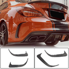Mercedes CLA C117 2013-2019 Nakładki na tylny zderzak V1 (do AMG-Line / CLA45 AMG SD, Carbon) zdjęcia 1