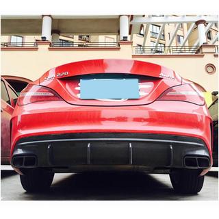 Dyfuzor Tylnego Zderzaka V2 (do AMG-Line / CLA45 AMG, Carbon) zdjęcia 2