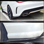Mercedes CLA C117 2013-2019 Nakładki na tylny zderzak V2 (do AMG-Line / CLA45 AMG SD, Carbon) zdjęcia 4