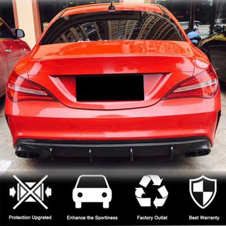 Dyfuzor tylnego zderzaka do AMG-Line / CLA45 AMG 2017-2019, Carbon zdjęcia 2