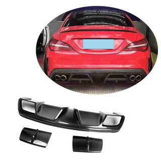 Dyfuzor Tylnego Zderzaka V1 (do AMG-Line / CLA45 AMG 2013-2016, Carbon) zdjęcia 1