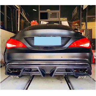 Dyfuzor Tylnego Zderzaka V1 (do AMG-Line / CLA45 AMG 2013-2016, Carbon) zdjęcia 2