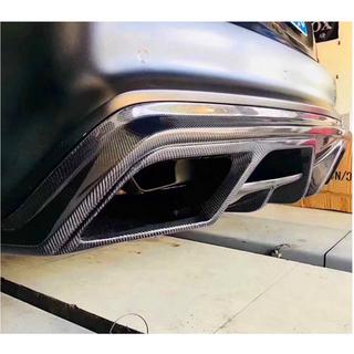 Dyfuzor Tylnego Zderzaka V1 (do AMG-Line / CLA45 AMG 2013-2016, Carbon) zdjęcia 3