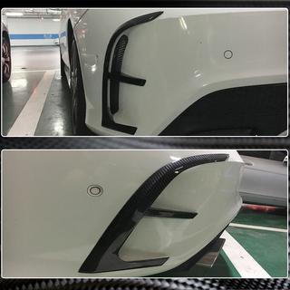 Nakładki na tylny zderzak (dla AMG-Line / CLA45 AMG SD 2013-2016, Carbon) zdjęcia 3