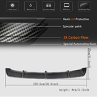 Mercedes CLA C117 2013-2019 Dyfuzor Tylnego Zderzaka V2 (do AMG-Line / CLA45 AMG 2013-2016, Carbon) zdjęcia 7