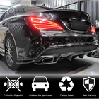 Mercedes CLA C117 2013-2019 Dyfuzor Tylnego Zderzaka V2 (do AMG-Line / CLA45 AMG 2013-2016, Carbon) zdjęcia 8