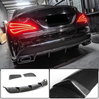 Dyfuzor Tylnego Zderzaka V2 (do AMG-Line / CLA45 AMG 2013-2016, Carbon) zdjęcia 1