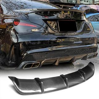 Dyfuzor Tylnego Zderzaka V2 (do AMG-Line / CLA45 AMG 2013-2016, Carbon) zdjęcia 2