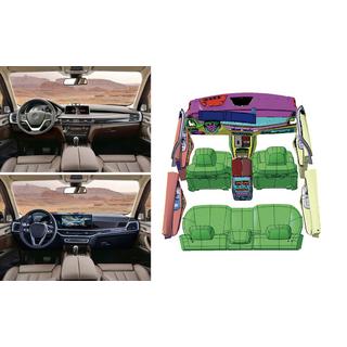 Zestaw ulepszenia wnetrza 2025 BMW X5 F15 2013-2018