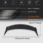 Mercedes A-class W176 2012-2018 Spoiler V1 (do HB, Carbon) zdjęcia 5