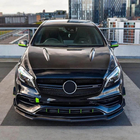 Mercedes A-class W176 2012-2018 Nakładka na przedni zderzak Lip (do A45 AMG, ABS) zdjęcia 2