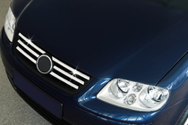 Volkswagen Polo 2001-2009 Nakładki na Grill Chromowane (Stal Nierdzewna) 2001-2003 zdjęcia 1