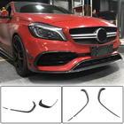 Mercedes A-class W176 2012-2018 Nakładka na Zderzak Przedni Lip (do AMG-Line / A45 AMG HB 2016-2018, Carbon) zdjęcia 6