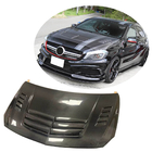 Mercedes A-class W176 2012-2018 Maska (Carbon) zdjęcia 1