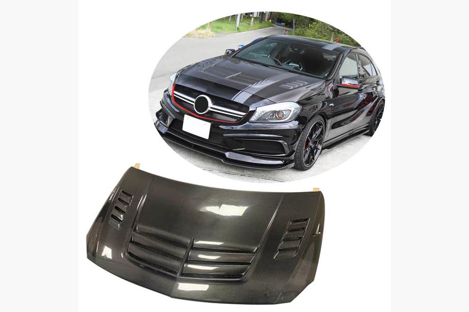 Mercedes A-class W176 2012-2018 Maska (Carbon) Image