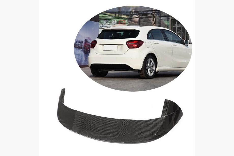 Mercedes A-class W176 2012-2018 Spojler V5 (do HB, Carbon) Image