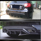Mercedes A-class W176 2012-2018 Dyfuzor Tylnego Zderzaka V2 (do AMG-Line / A45 AMG HB) zdjęcia 3