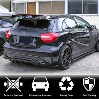 Dyfuzor Tylnego Zderzaka V2 (do AMG-Line / A45 AMG HB) zdjęcia 2
