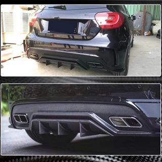 Dyfuzor Tylnego Zderzaka V2 (do AMG-Line / A45 AMG HB) zdjęcia 3