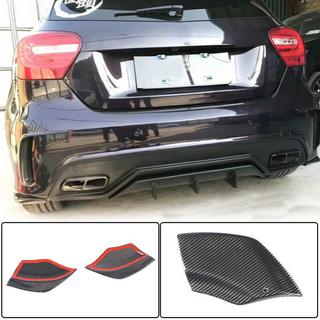 Nakładki Flap na tylny zderzak (do AMG-Line / A45 AMG HB, Carbon) zdjęcia 1