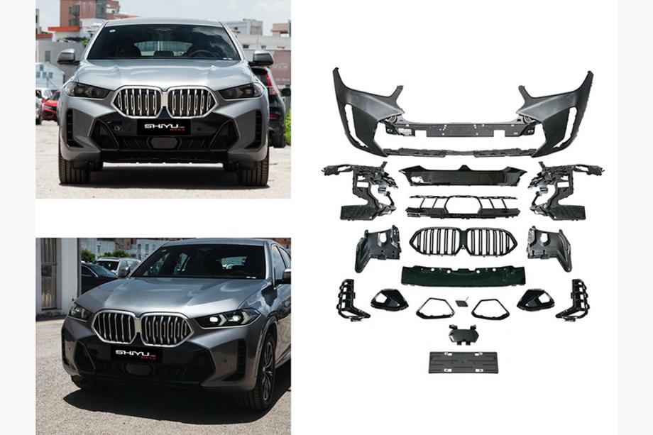 BMW X6 G06 2019–2027 Zestaw Pakietu Nadwozia M-Sport (dla 2023+) Image