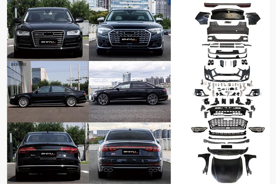 Audi A8 2010-2018 Zestaw Faceliftingu (Do S8 2025) Image