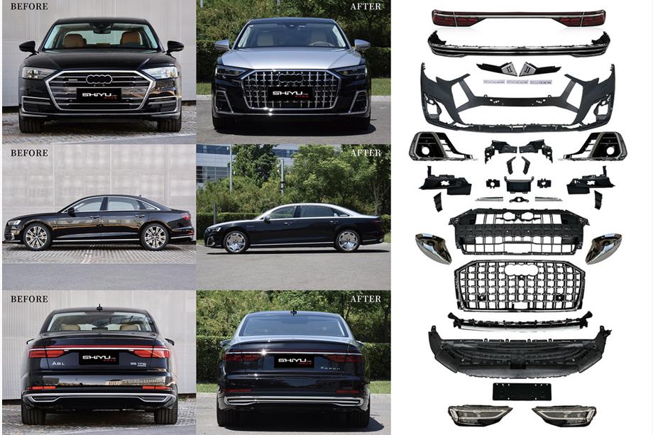 Audi A8 2018- Zestaw restylingu z wymianą reflektorów (Do Horch 2025) Image