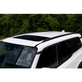 Zintegrowane relingi dachowe czarne OEM (Aluminium) Toyota Land Cruiser Prado 250 2023-