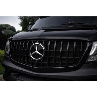 Przedni Grill Panamericana GT Panamericana Czarny (2013-2018) Mercedes Sprinter W906 2006–2018 zdjęcia 1