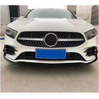 Mercedes A-class W177 2018- Nakładka Zderzaka Przedniego Lip V1 do AMG-Line SD 2018-2021 Carbon zdjęcia 2
