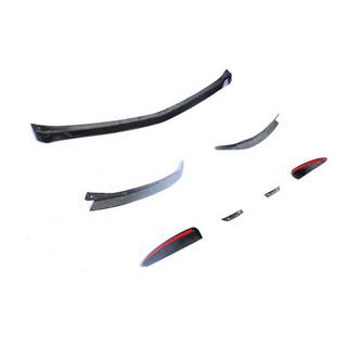Nakładka Zderzaka Przedniego Lip V1 do AMG-Line SD 2018-2021 Carbon Mercedes A-class W177 2018- zdjęcia 4
