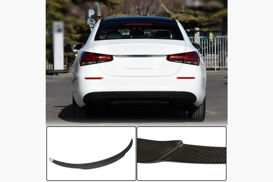Mercedes A-class W177 2018- Spojler V1 (do SD, Carbon) Image