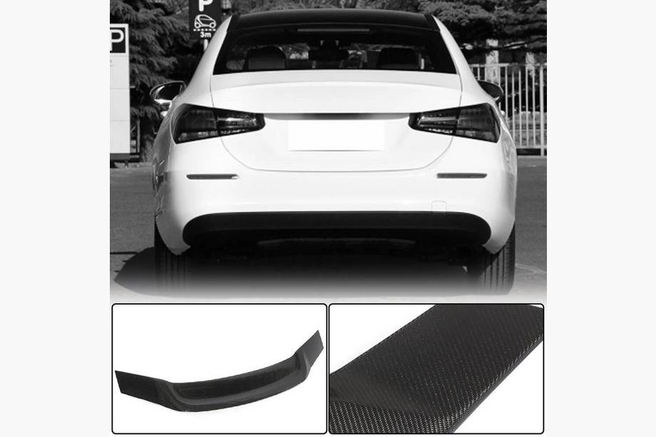 Mercedes A-сlass W177 2018- Spoiler V2 (do SD, Carbon) Image