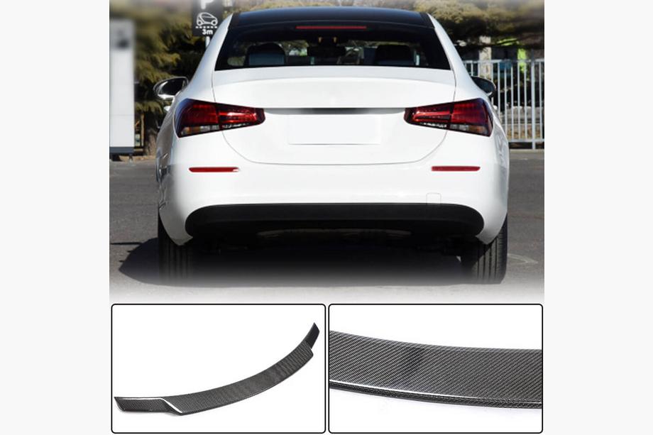 Mercedes A-class W177 2018- Spojler V3 (do SD, Carbon) Image