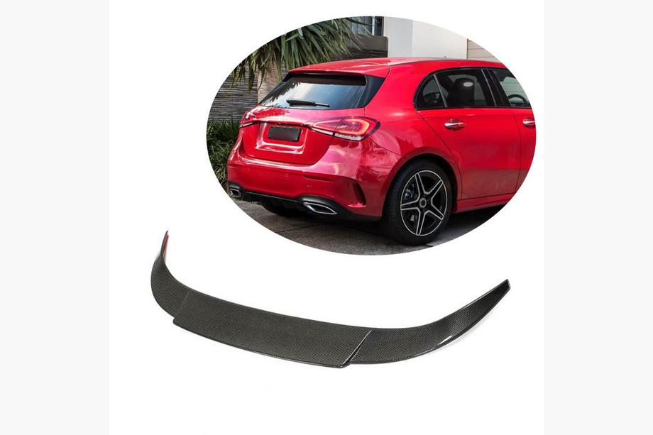 Mercedes A-class W177 2018- Spojler V2 (do HB, Carbon) Image