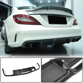 Dyfuzor tylnego zderzaka (do Base/CLS63 AMG 2015-2018, Carbon) zdjęcia 2